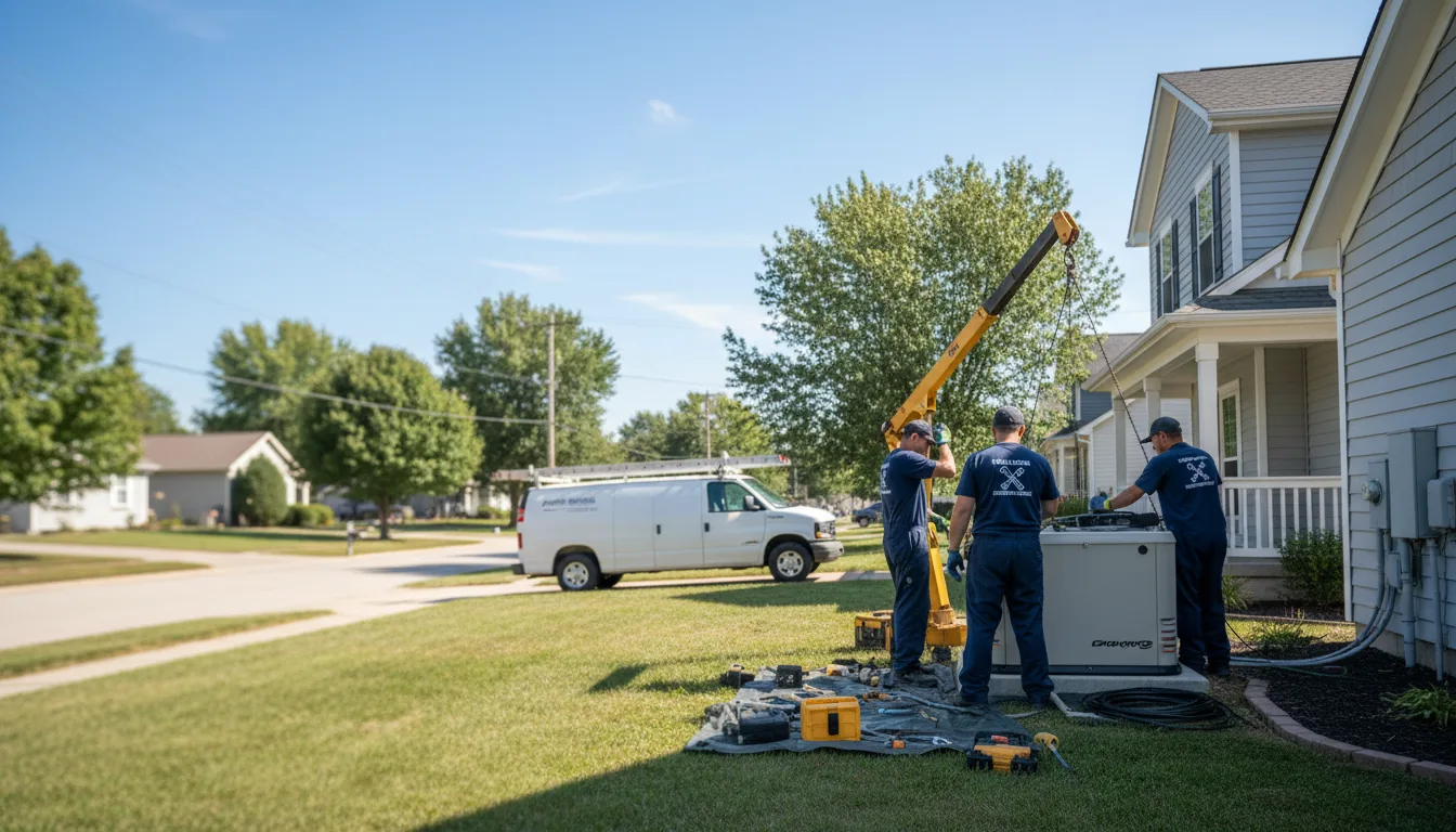 Generator Installation in Arkansas City, KS near me